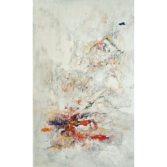 Vytenis Lingys | The Mountains of Heaven, 2025 | Oil on canvas, 140x90