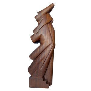 Stanislovas Kuzma | Vision II, 1988 | Mahogany, H: 61