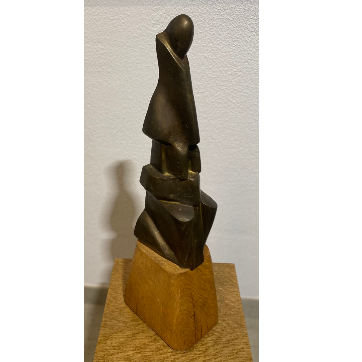 Vaclovas Krutinis | Aspiration, 2007 | Bronze, wood, H:62