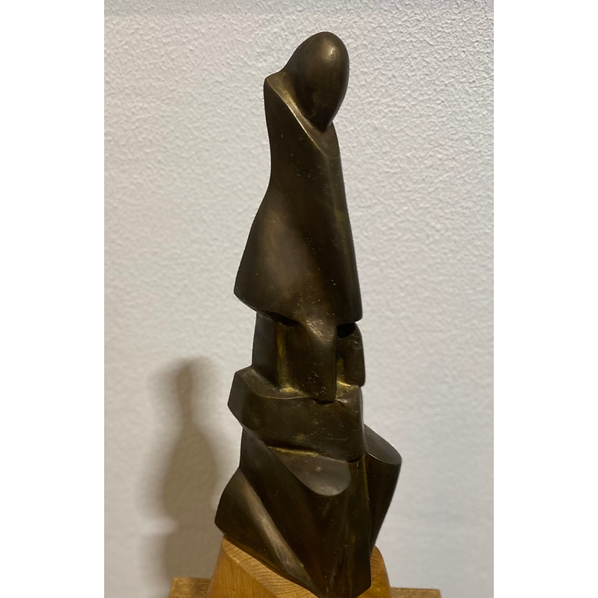 Vaclovas Krutinis | Aspiration, 2007 | Bronze, wood, H:62