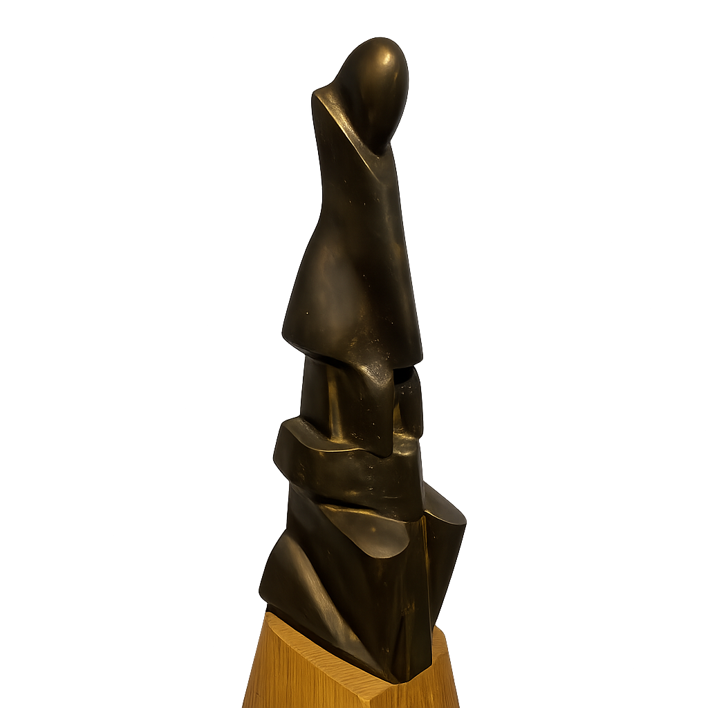 Vaclovas Krutinis | Aspiration, 2007 | Bronze, wood, H:62