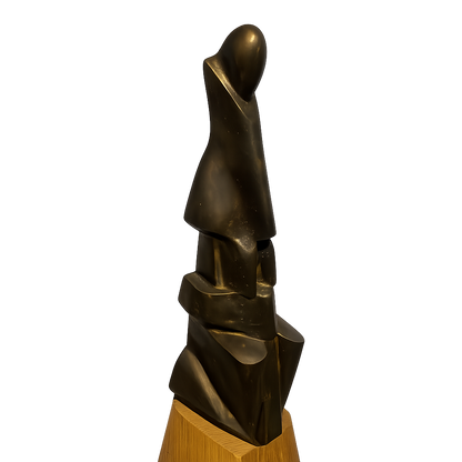 Vaclovas Krutinis | Aspiration, 2007 | Bronze, wood, H:62