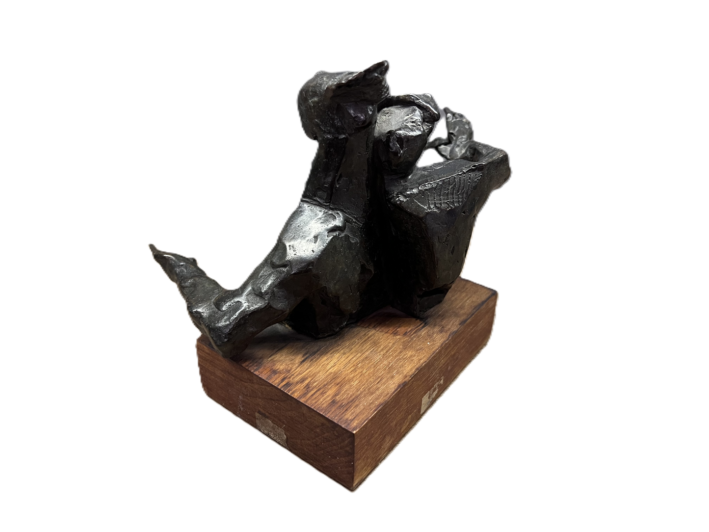 David Aronson | Two Musicians | Bronze, 3/100, 17x14.5x14.5