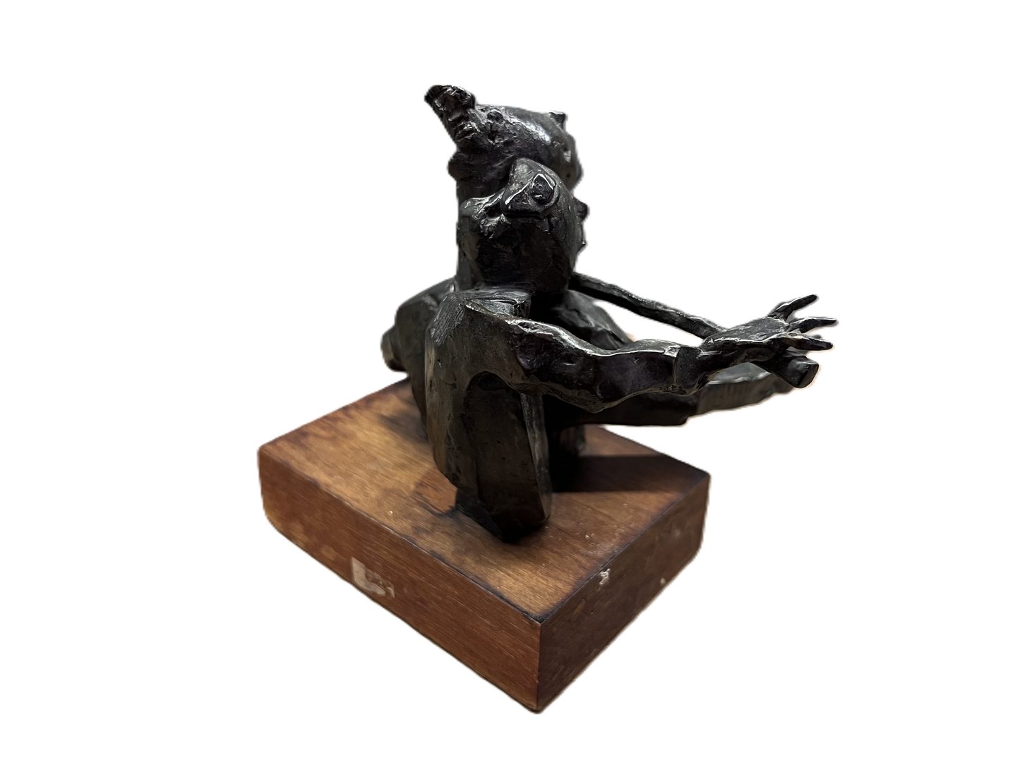 David Aronson | Two Musicians | Bronze, 3/100, 17x14.5x14.5