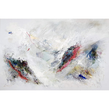 Vytenis Lingys | Deganti žemė, 2022 | Drobė, aliejus, 120x180