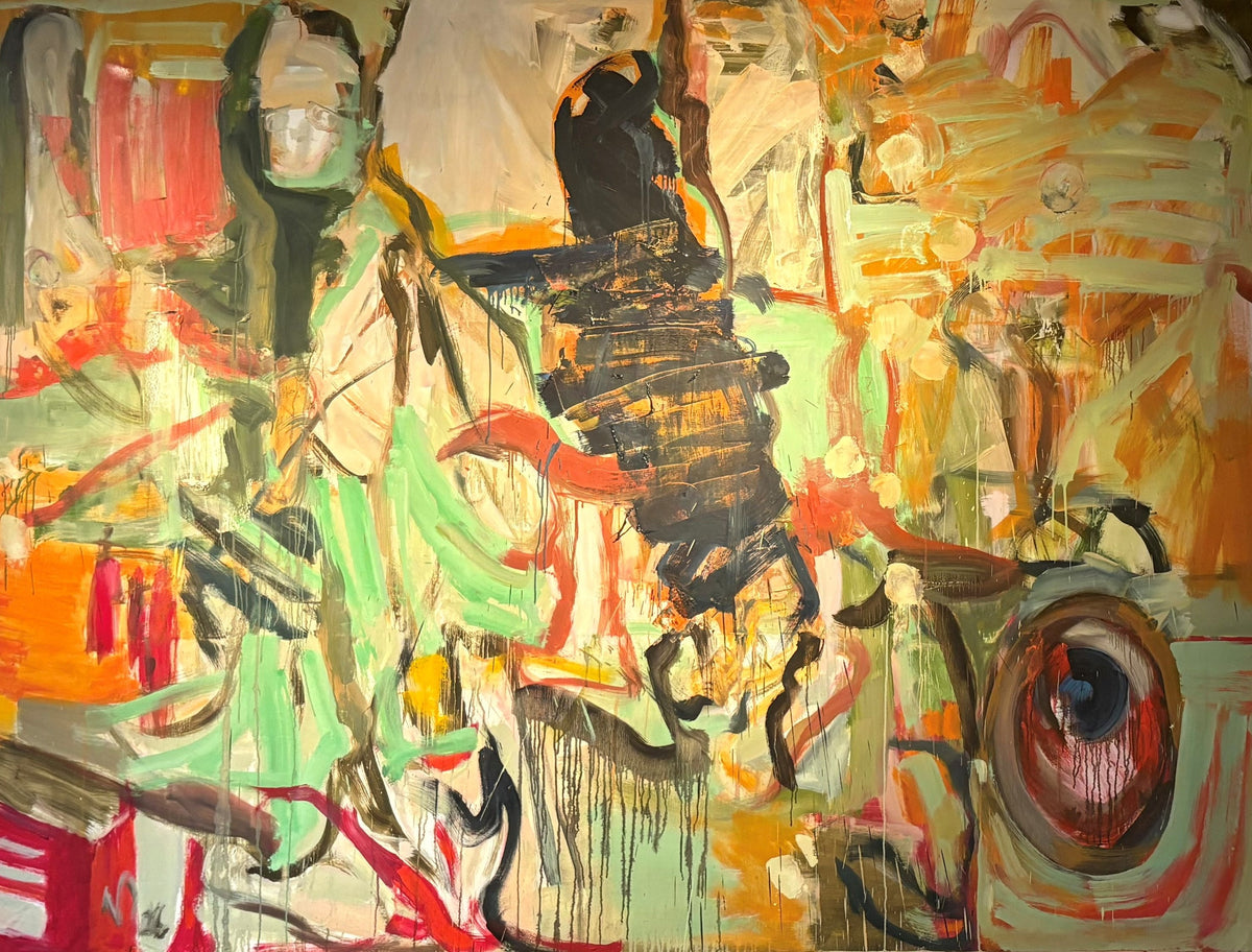 Vytautas Dubauskas | Eye, 2026 | Oil on canvas, 200x260