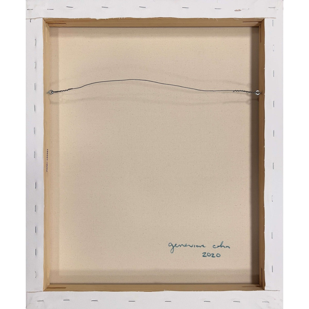 Genevieve Cohn | Untitled, 2020 | Acrylic on canvas, 61x51 (65x55)