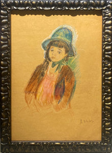 Arbit Blatas<br>Dorotėja<br>Pastelė, kartonas, 48x33 (55x40)