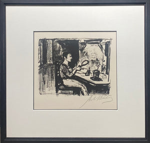 Arbit Blatas<br>Mimas Marselis Marso, 1960<br>Litografija, 22x27 (51x53,5)
