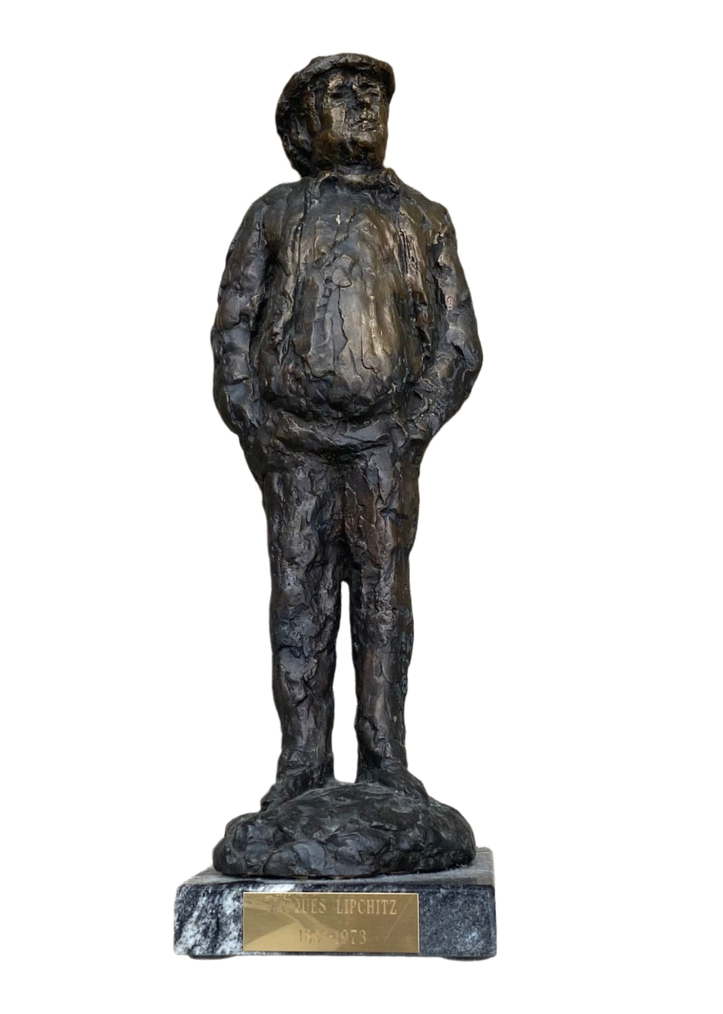 Arbit Blatas | Sculptor Jacques Lipchitz, -1963 | Bronze, 42x17x16
