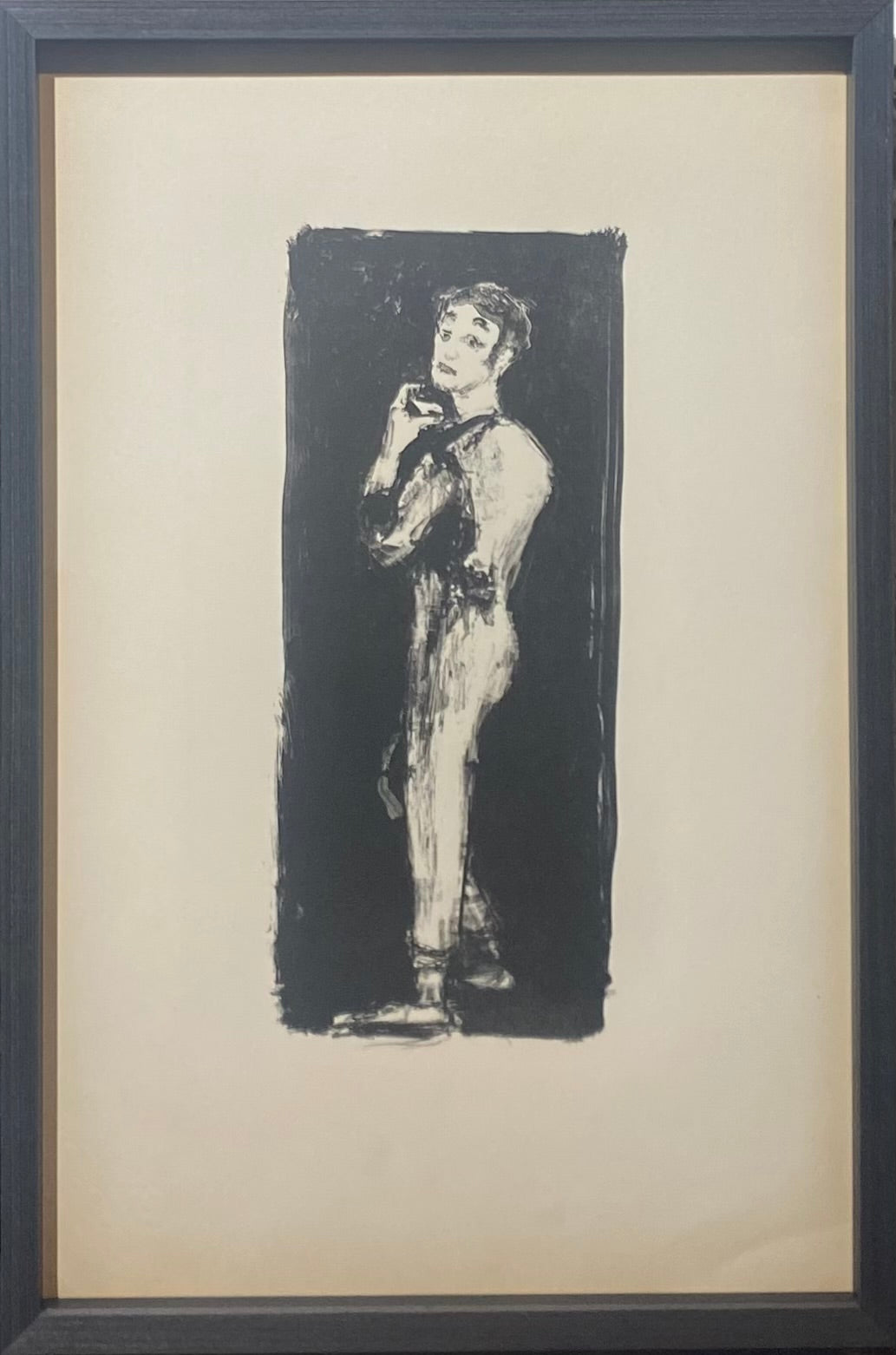 Arbit Blatas | Mime Marcel Marceau, 1960 | Lithography, 32x14 (52x35)