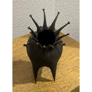 Aurelija Šimkutė | Gėlė I, 2019 | Bronza, juoda patina, 19x12x12