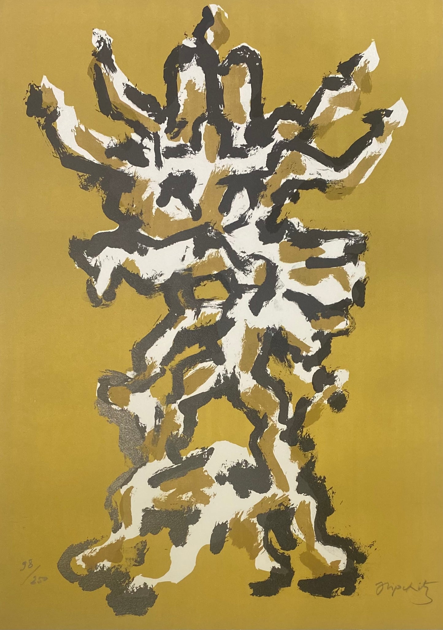 Jacques Lipchitz | REZERVUOTA | Tree of Life / Gyvybės medis (3), 1971 | Litografija, 98/250, 66x45,5