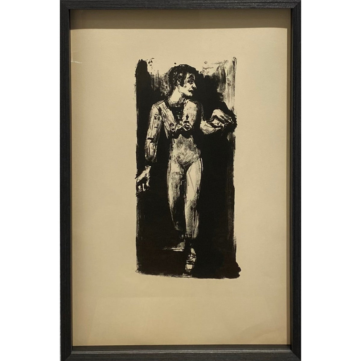 Arbit Blatas | Mimas Marselis Marso, 1960 | Litografija, 37x18 (52x35)