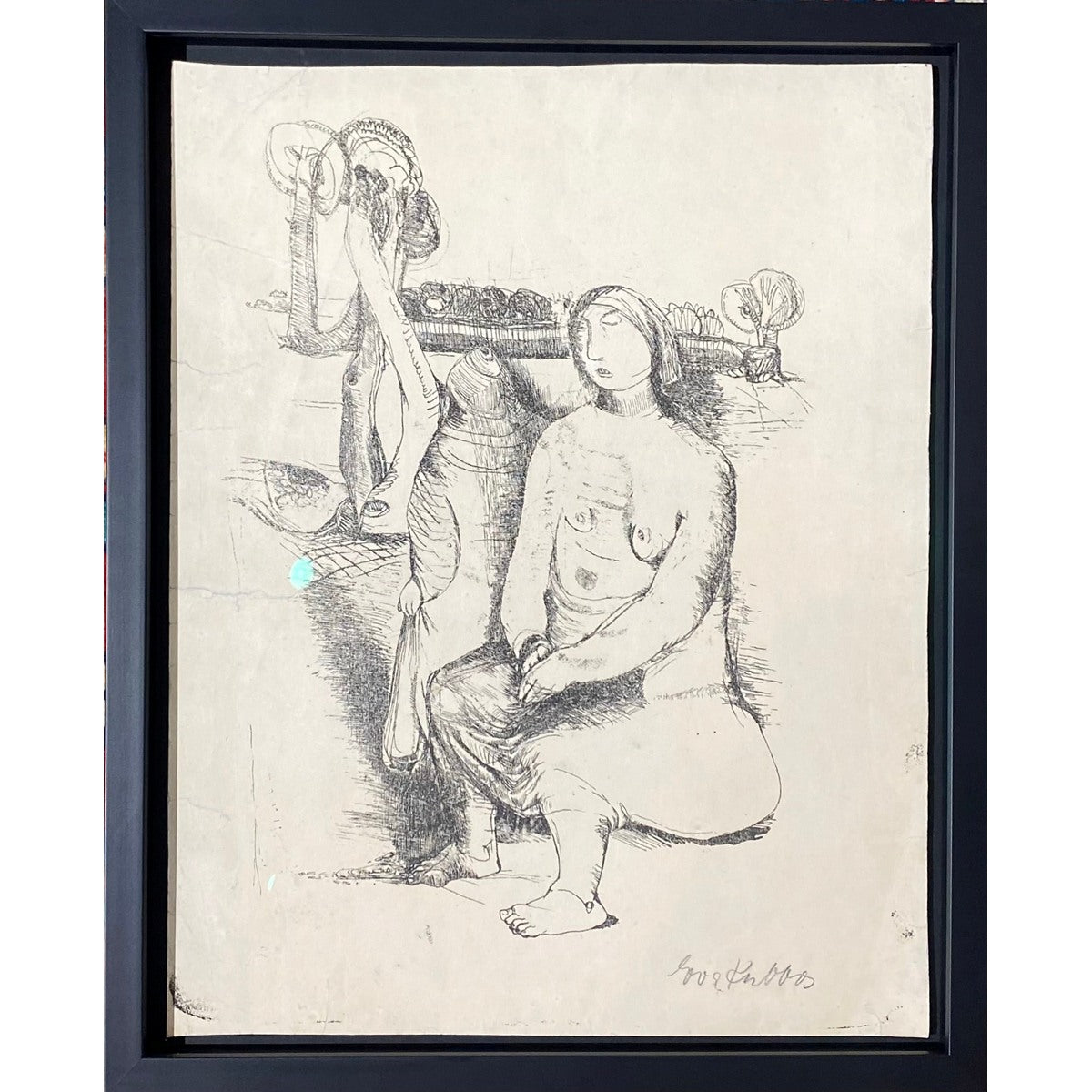Eva Kubbos | Untitled | Litograph, 41x30 (53x43)