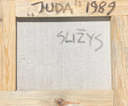 Raimundas Sližys | Juda, 1989 | Aliejus, drobė, 39x47 (51x59)