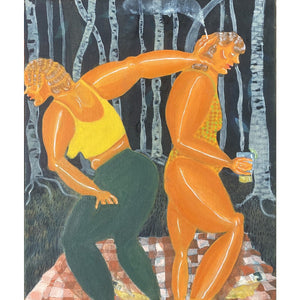 Oriele Steiner (g. 1993, JK) | Worry is Undernourished Enthusiasm, 2021 | Aliejus, drobė, 60x48 (65x55)