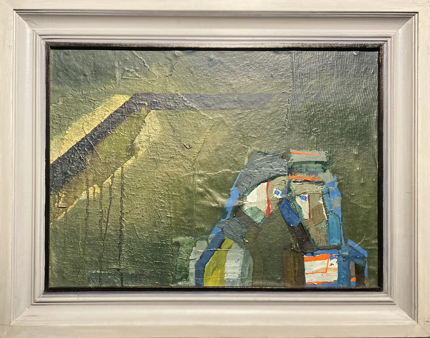 Vincas Kisarauskas | Friendship, 1986 | Oil on canvas, cardboard, 42x56,5 (55x70)