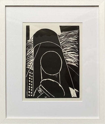 Lasar Segall | Marinheiro com chamine / Jūrininkas ir kaminas, 1924 | Ksilografija, 24x18 (41,5x35)