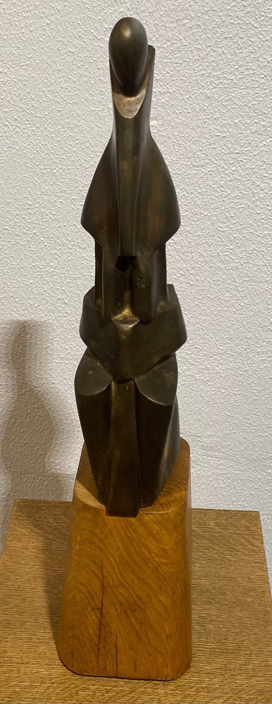 Vaclovas Krutinis | Aspiration, 2007 | Bronze, wood, H:62