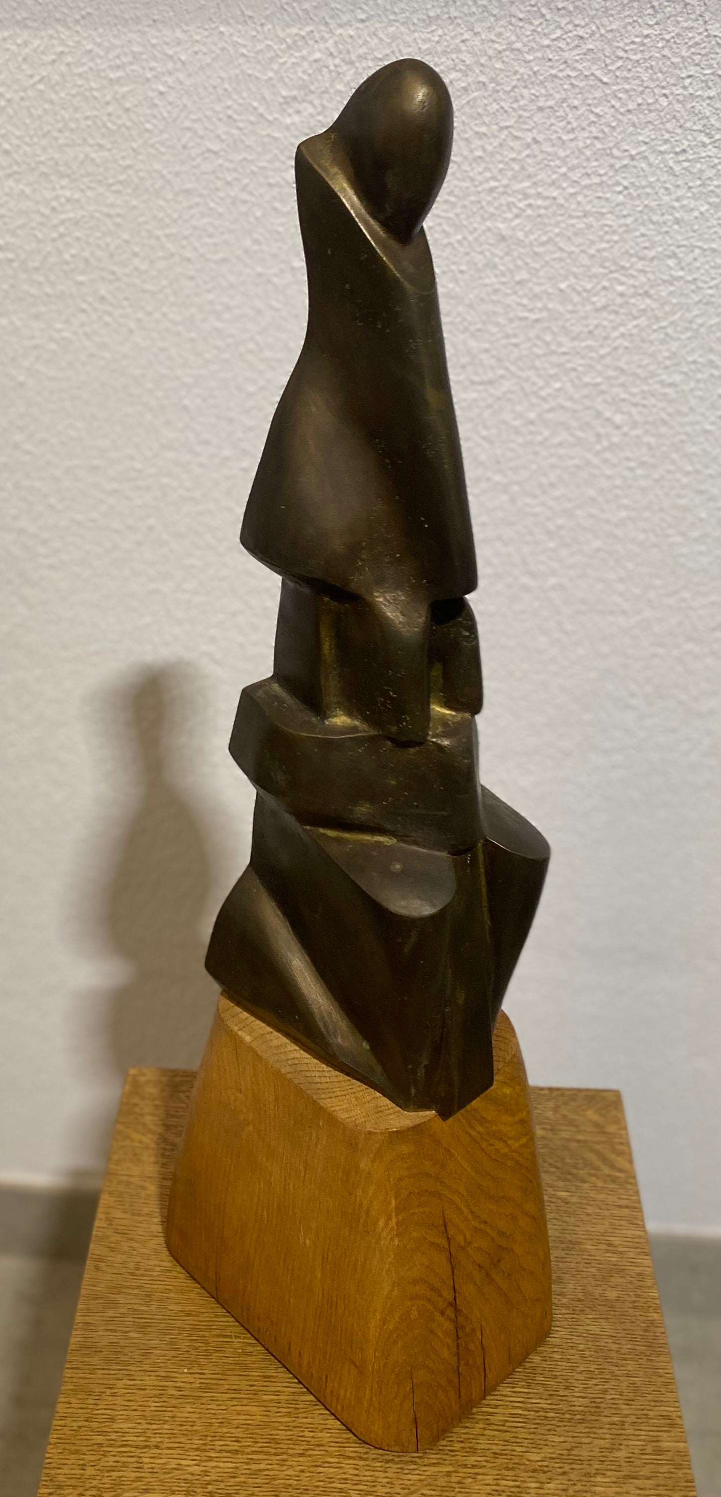 Vaclovas Krutinis | Aspiration, 2007 | Bronze, wood, H:62