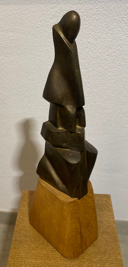 Vaclovas Krutinis | Aspiration, 2007 | Bronze, wood, H:62
