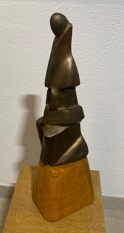 Vaclovas Krutinis | Aspiration, 2007 | Bronze, wood, H:62