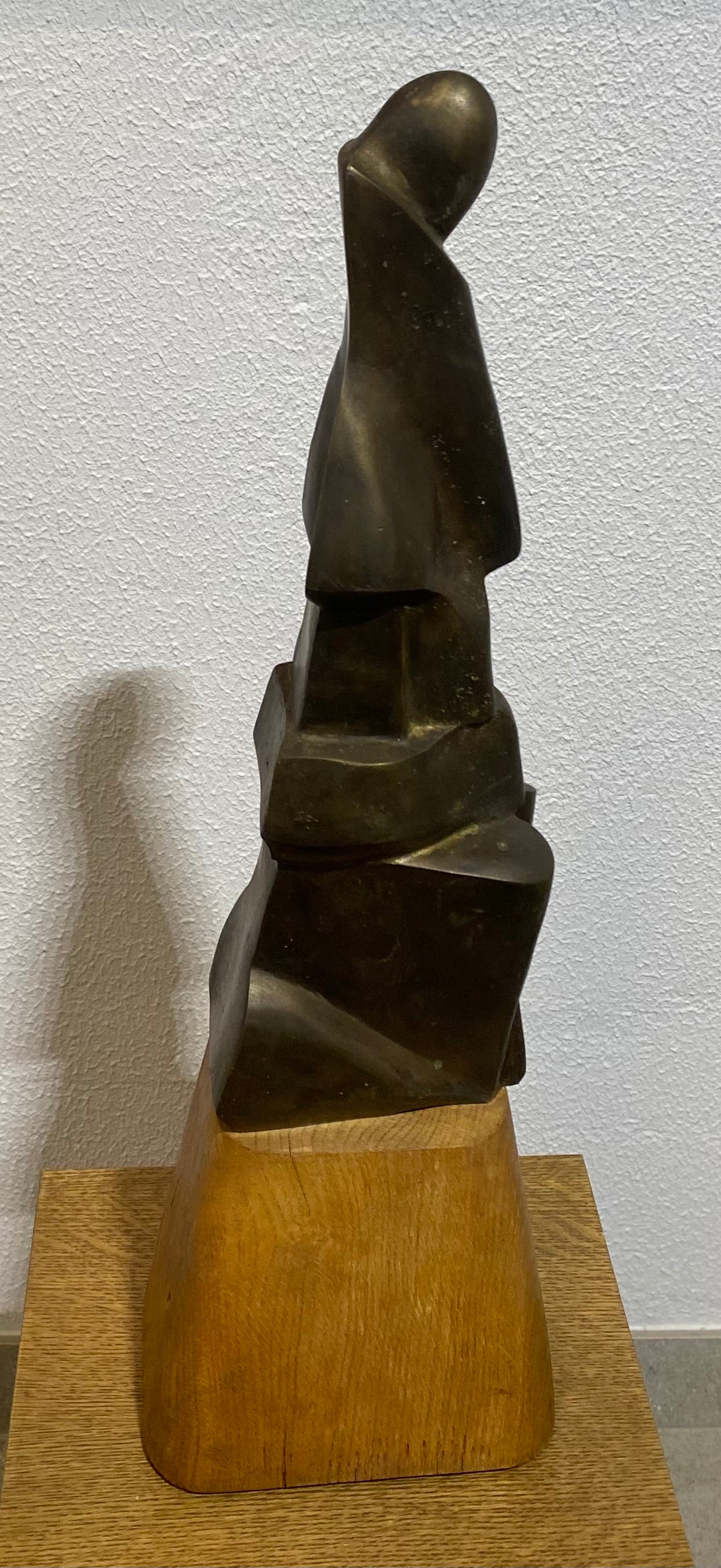 Vaclovas Krutinis | Aspiration, 2007 | Bronze, wood, H:62