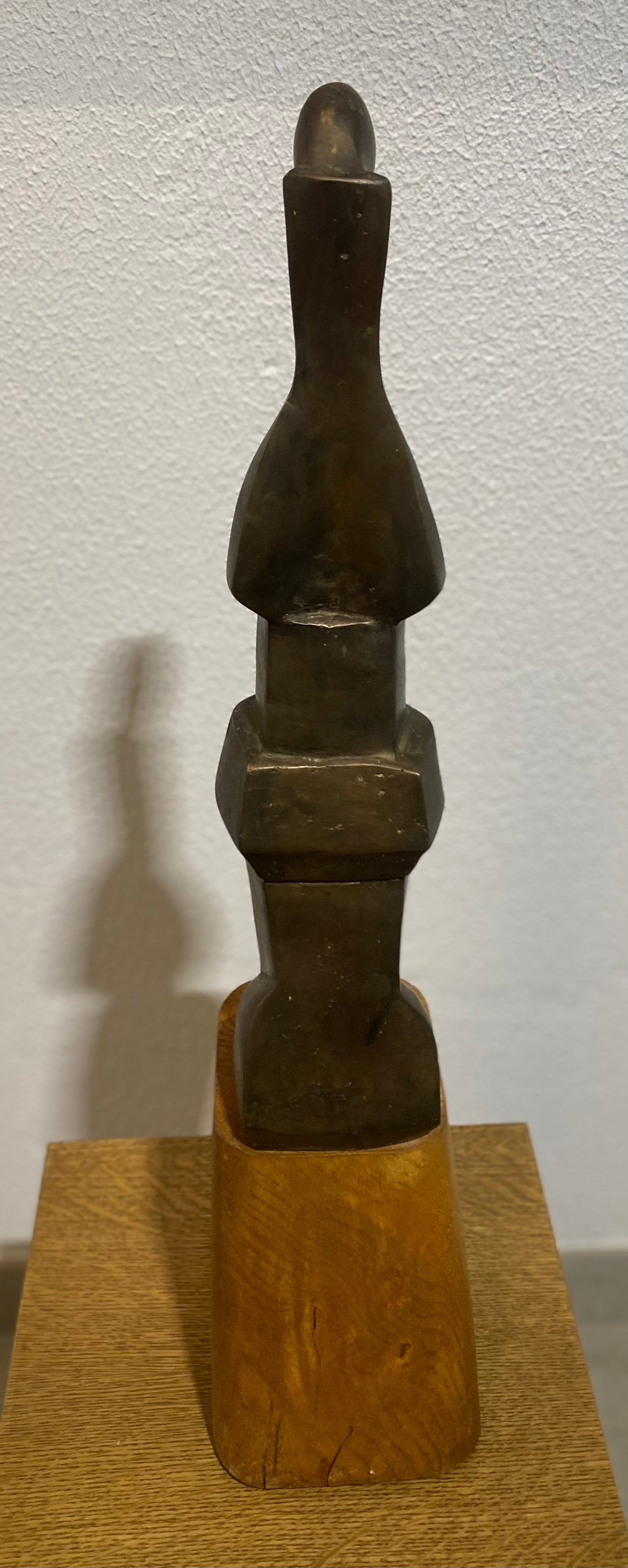 Vaclovas Krutinis | Aspiration, 2007 | Bronze, wood, H:62