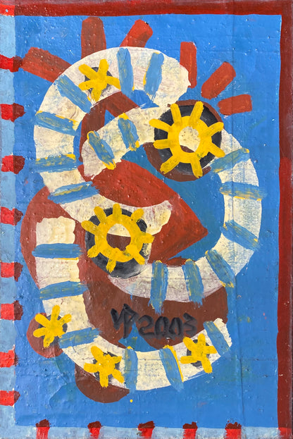 Vytautas Povilaitis | Be pavadinimo, 2003 | Aliejus, drobė, 60x40 (63x43)