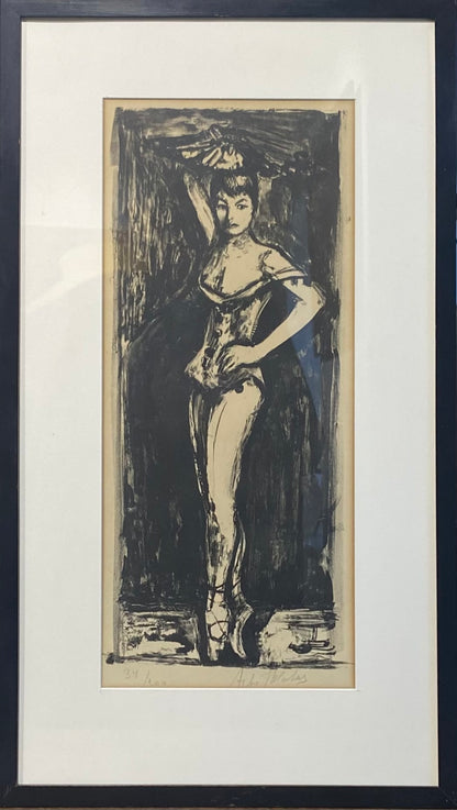 Arbit Blatas | Zizi, 1961 | Litografija, 51x23 (73x42)