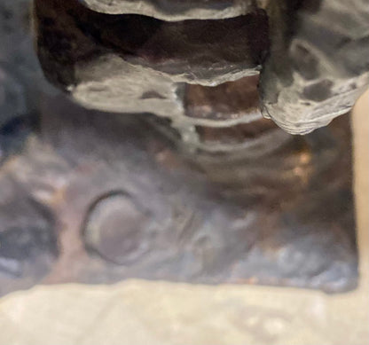 Jacques Lipchitz | Tower and its Shadow / Bokštas ir jo šešėlis, 1962 | Bronza, 28.6x13.2x17.8