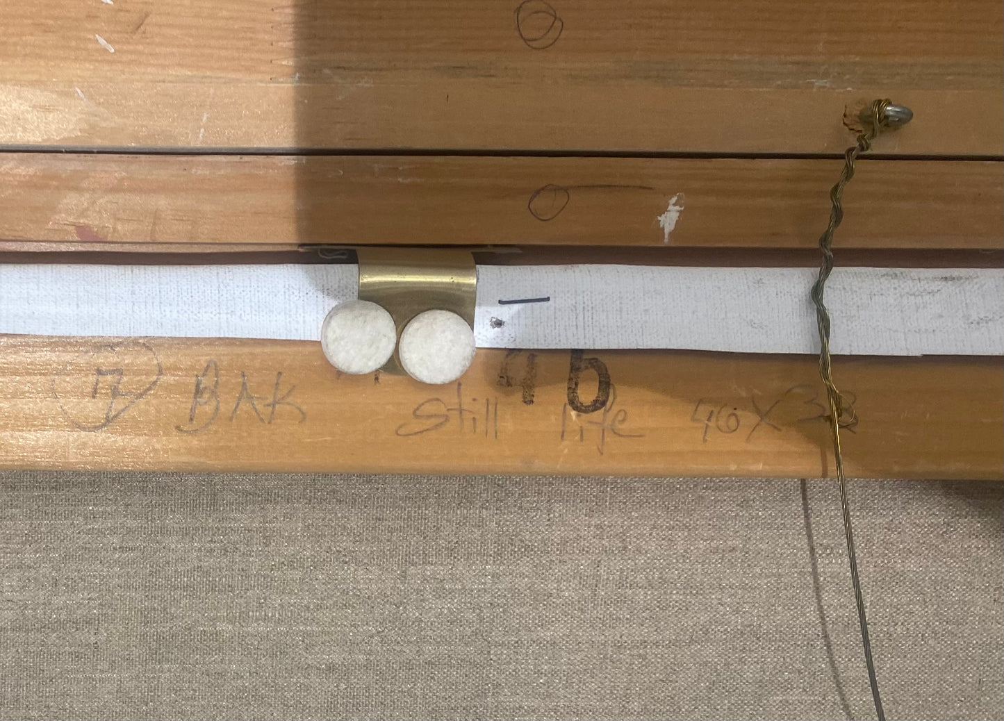 Samuel Bak | Natiurmortas | Drobė, aliejus, 46x38 (63x55)