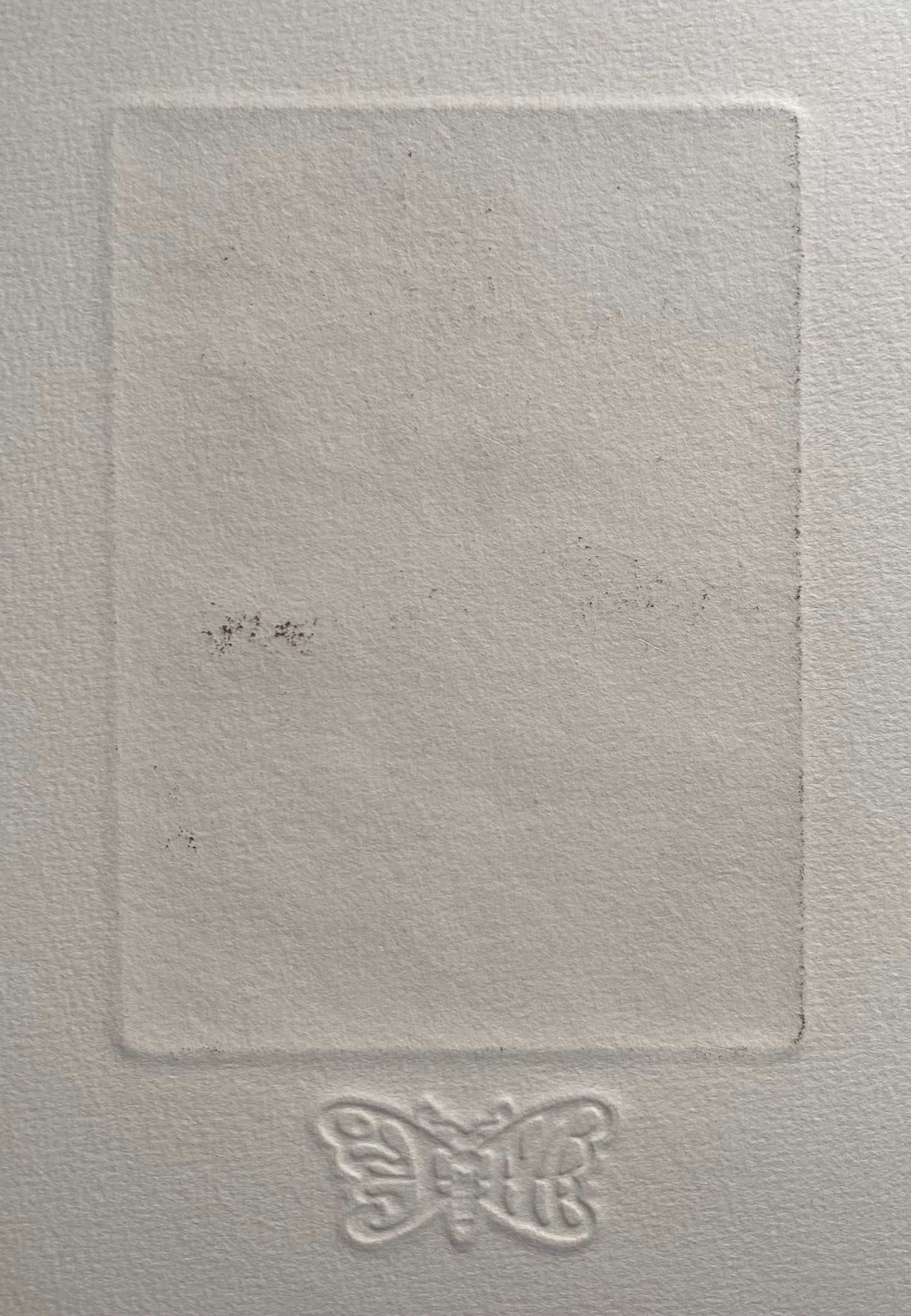 Marius Liugaila | Alien's Touch, 2006 | Popierius, ofortas, mecotinta,  12x8,8
