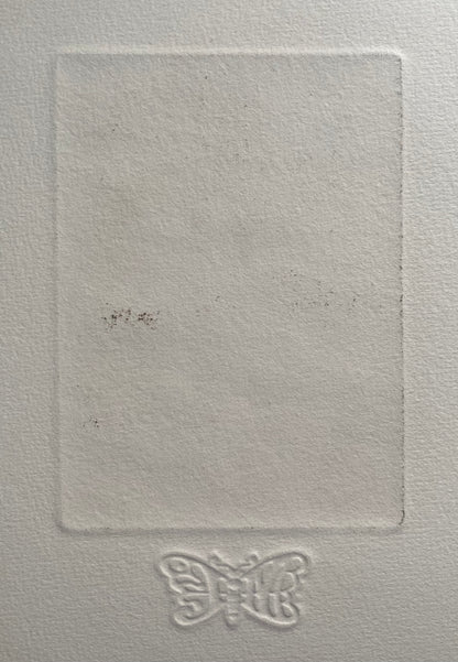 Marius Liugaila | Alien's Touch, 2006 | Popierius, ofortas, mecotinta,  12x8,8