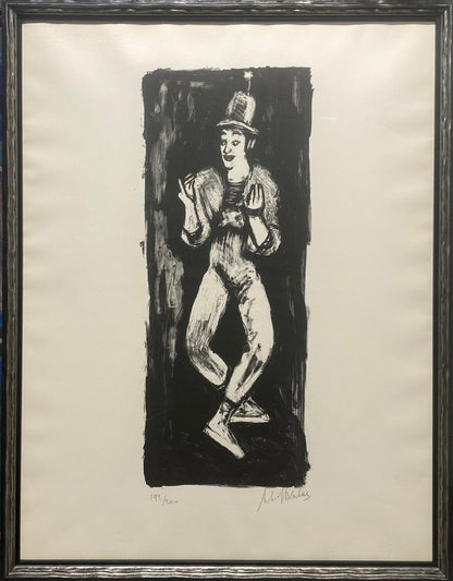 Arbit Blatas | Marcel Marceau | Litografija, 51x20 (68x53)