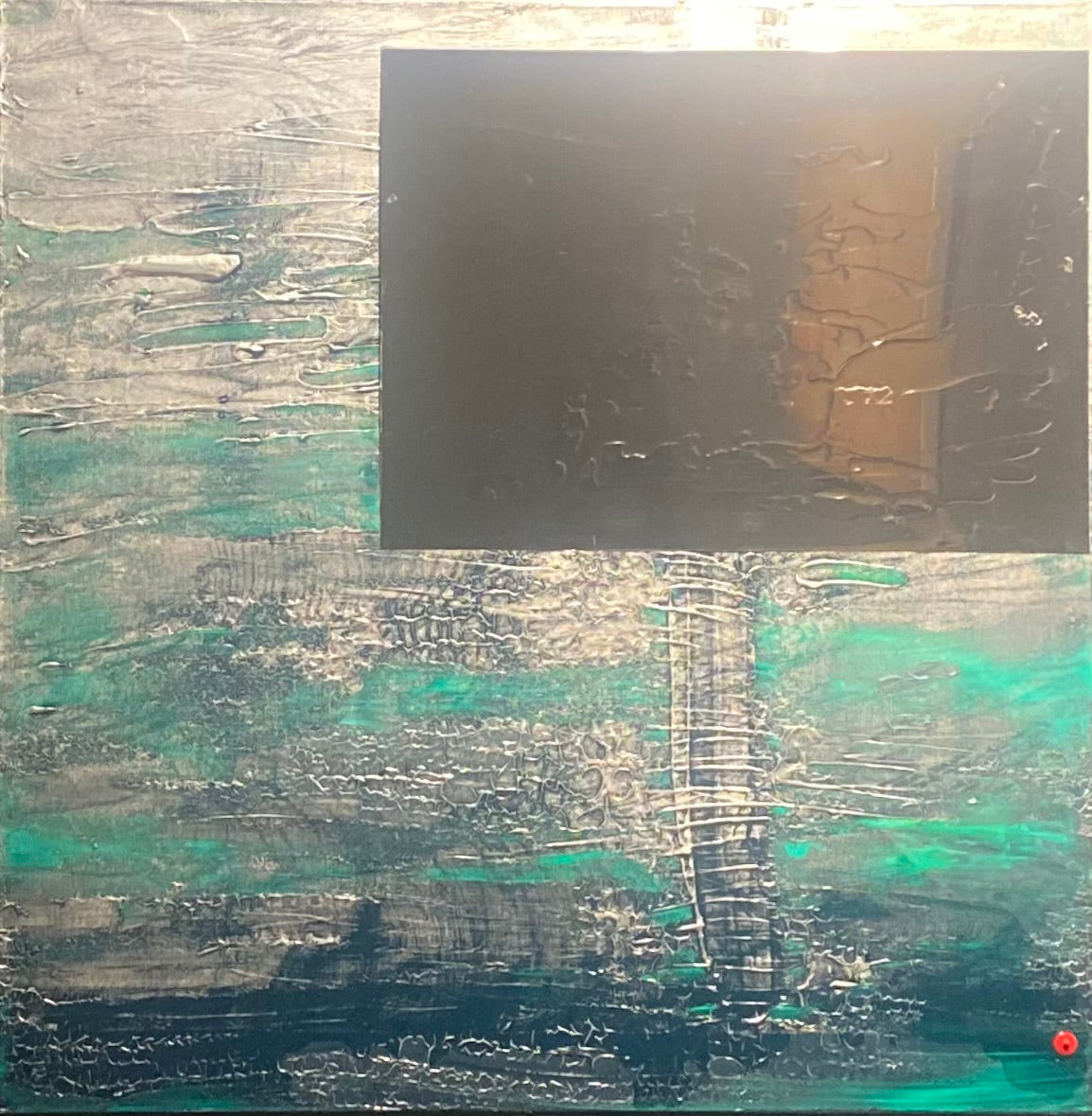 Martynas Gediminas | Tiesa 5 (Iš žiedų serijos), 2026 | Akrilas, mišri tech., drobė, 84x84
