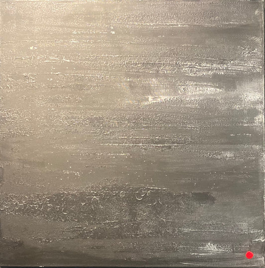 Martynas Gediminas | The Truth 3 (From the “Flowers” Series), 2026 | Acrylic, mixed media, canvas, 84x84
