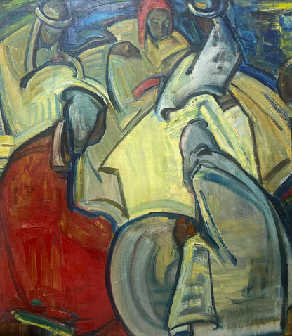 Jonas Rimša | Andų dvasia | Aliejus, drobė, 93x84,5 (112x103)