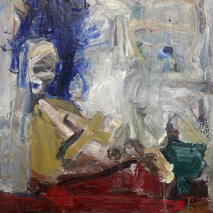 Vytautas Dubauskas | Still life, 1990 | Oil on canvas, 65x65 (68x68)