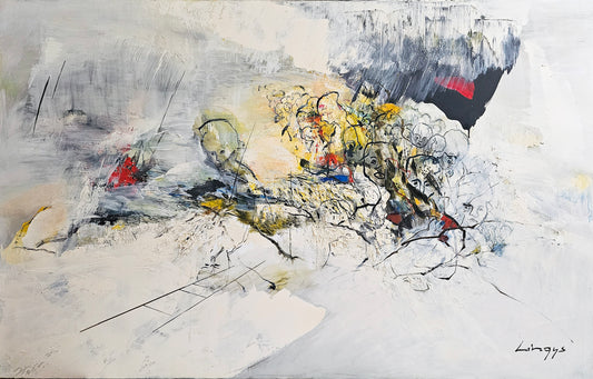 Vytenis Lingys | Toward the Light, 2016 | Oil on canvas, 140x220