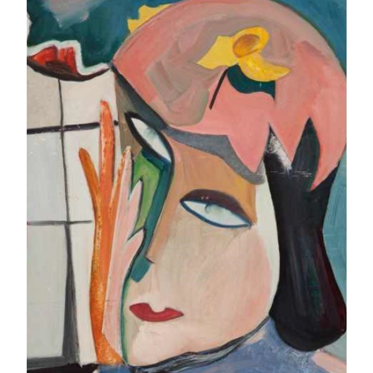 Jurgis Mikševičius | Gay, 1960 | Aliejus ant kartono, 79x59