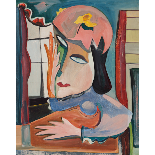 Jurgis Mikševičius | Gay, 1960 | Aliejus ant plokštės, 79x59