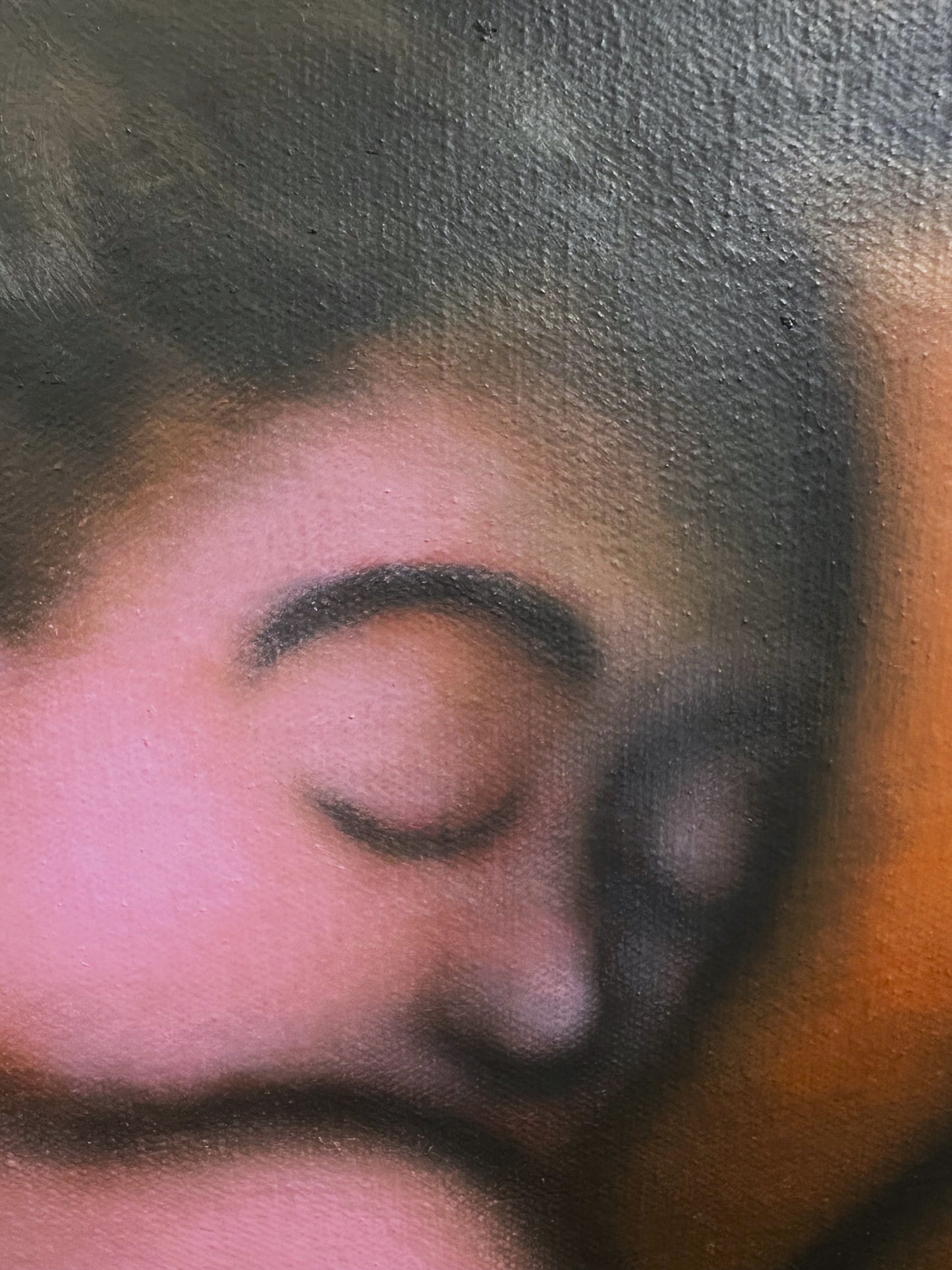 Justin Liam O'Brien (JAV) | There's no sacred vision like her, 2019 | Akrilas, drobė, 36x28