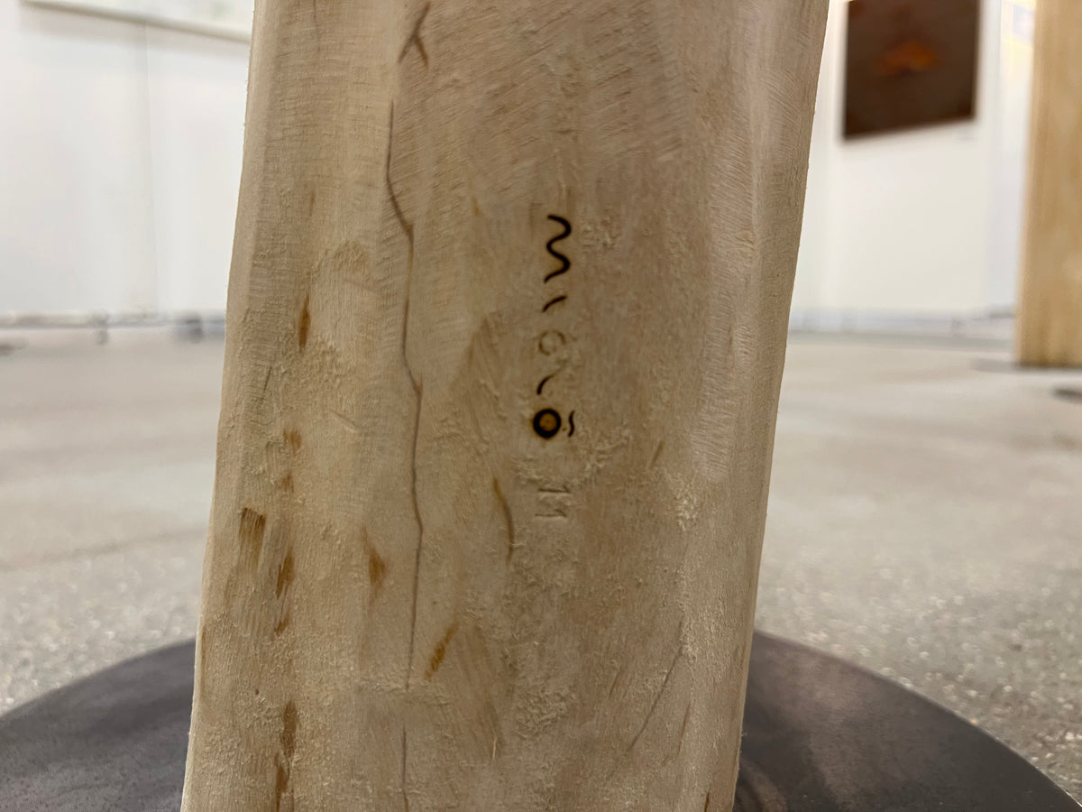 Miglė Janušaitė Jašauskė, Klausykla No. 11, 2026, wood, H 195 cm