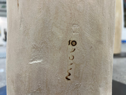 Miglė Janušaitė Jašauskė, Klausykla No. 19, 2026, wood, H 168 cm