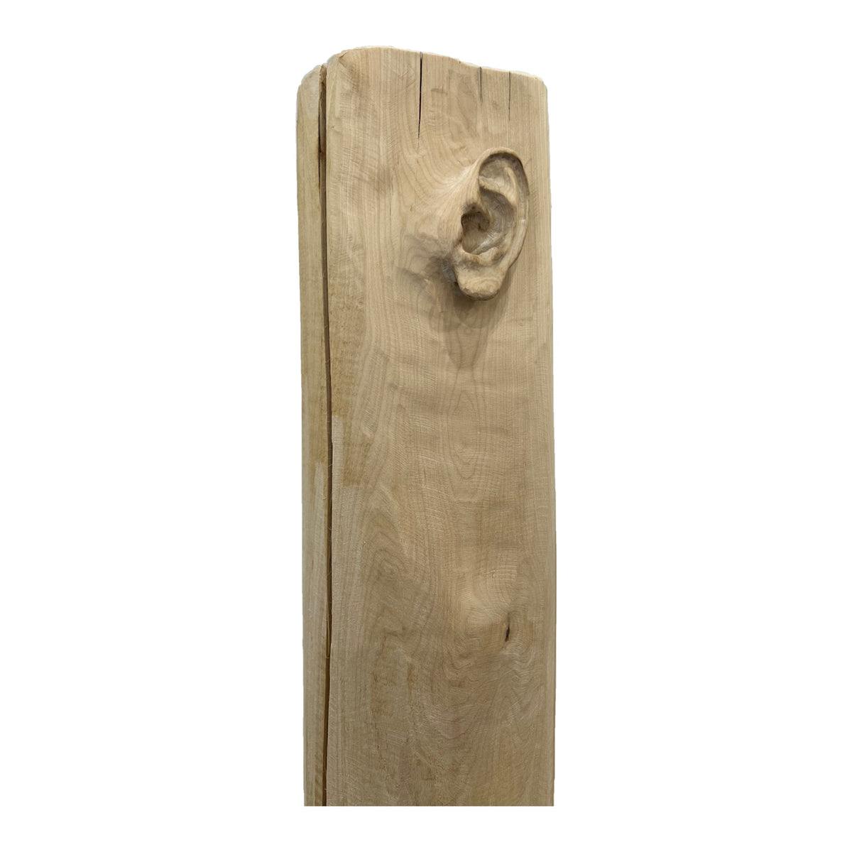 Miglė Janušaitė Jašauskė, Klausykla No. 2, 2026, wood, H 129 cm