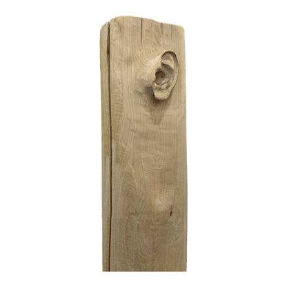 Miglė Janušaitė Jašauskė, Klausykla No. 2, 2026, wood, H 129 cm