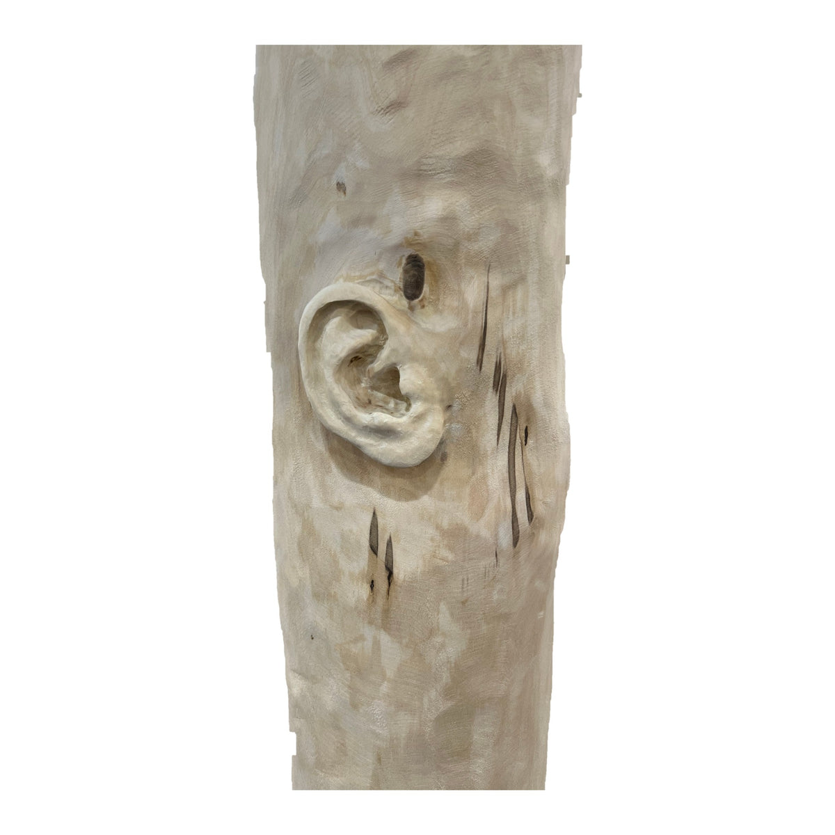 Miglė Janušaitė Jašauskė, Klausykla No. 22, 2026, wood, H 207 cm