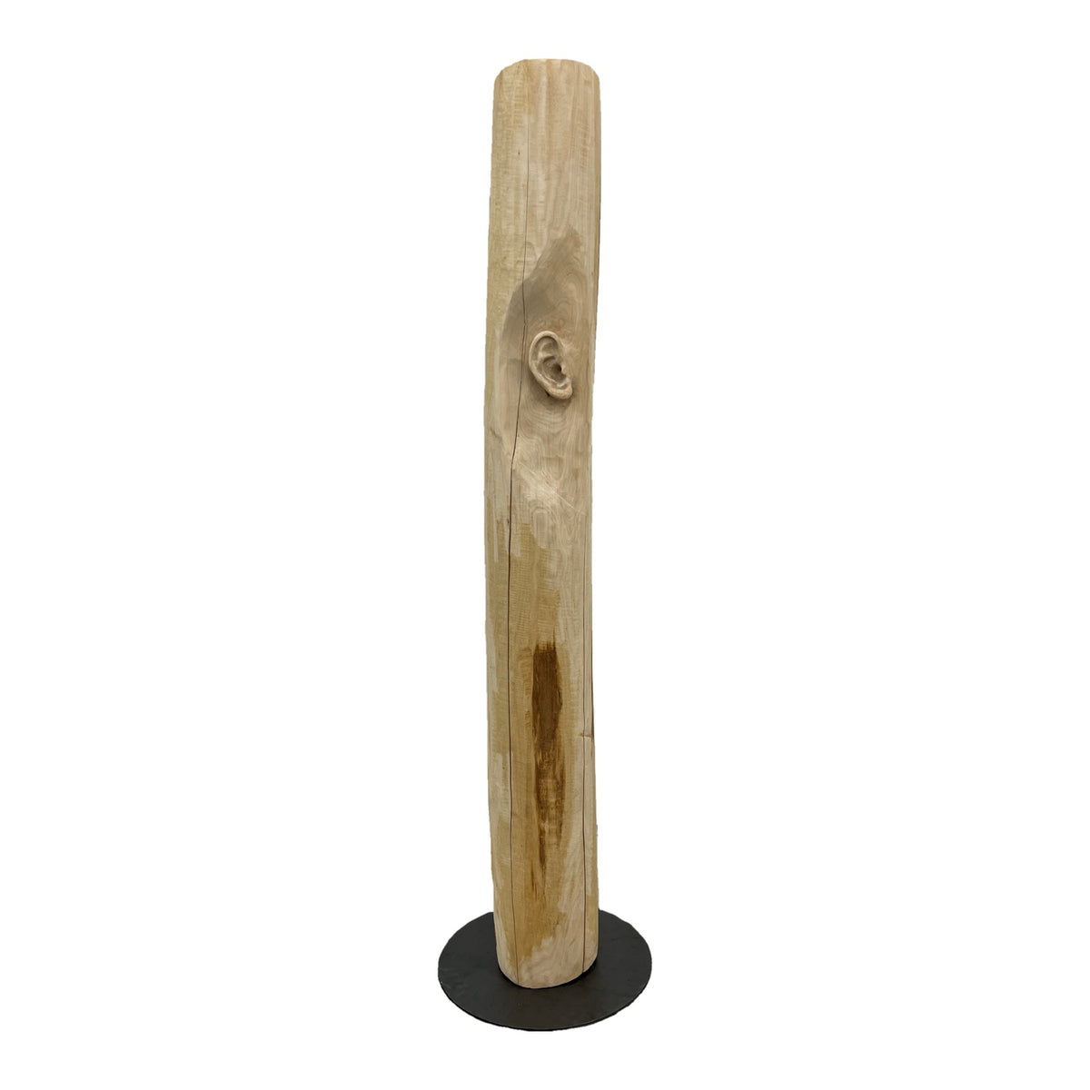Miglė Janušaitė Jašauskė, Klausykla No. 3, 2026, wood, H 126 cm
